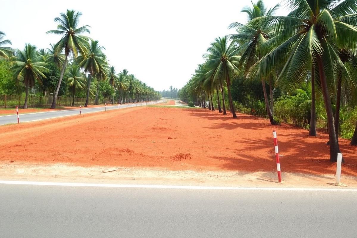 Commercial Land in NH66 corridor, near Kazhakkoottam